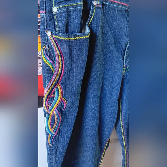 Apollo Jeans Juniors 21/22 Embroidered Pockets - Picture 2 of 7